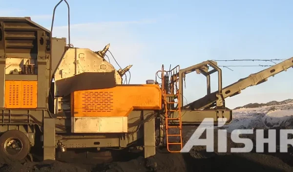 كسارة تصادمية متنقلة GEP ECOTECH لتكسير الفحم